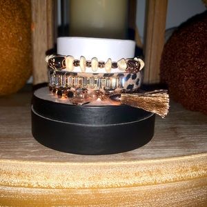Halloween Edition Tribal Skull Glam Bracelet Stack!